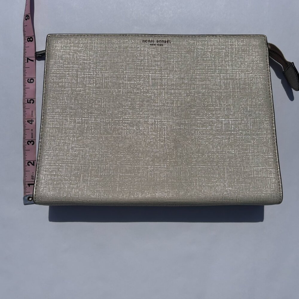Henri Bendel W57th Cosmetic Clutch - White Gold - Picture 12 of 14
